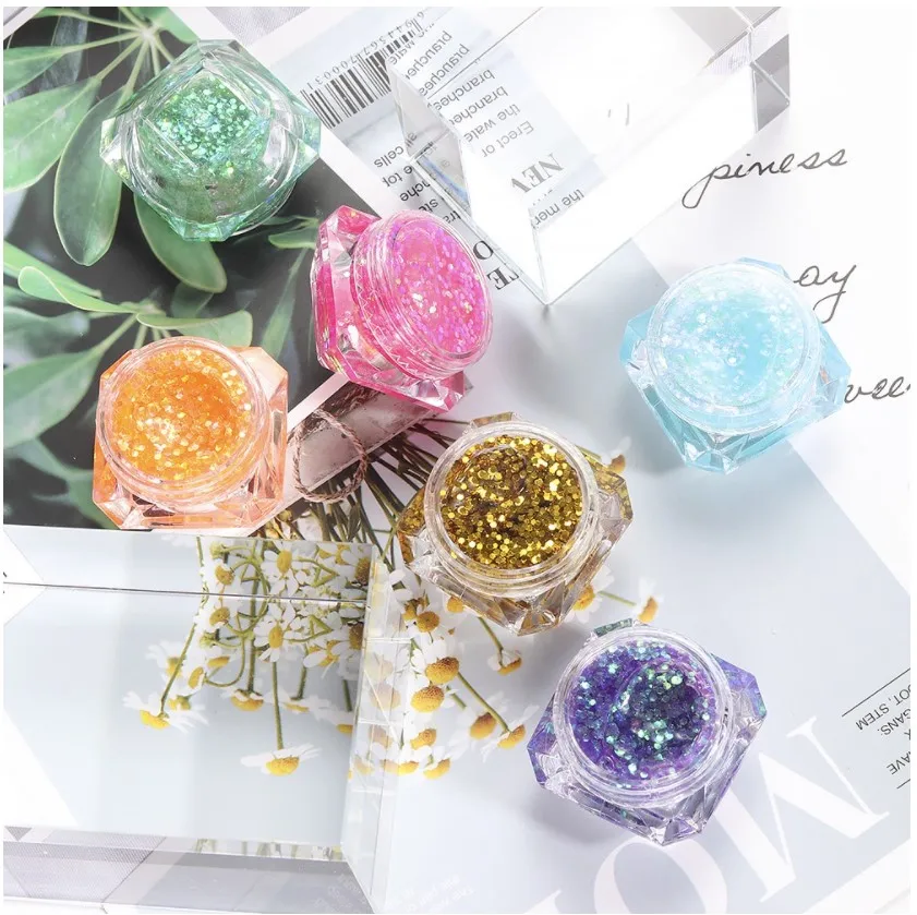 

Free Sample Fairy tears mix fashion opal bulk glitter makeup eyeshadow nail chunky cosmetic glitter powder supplier