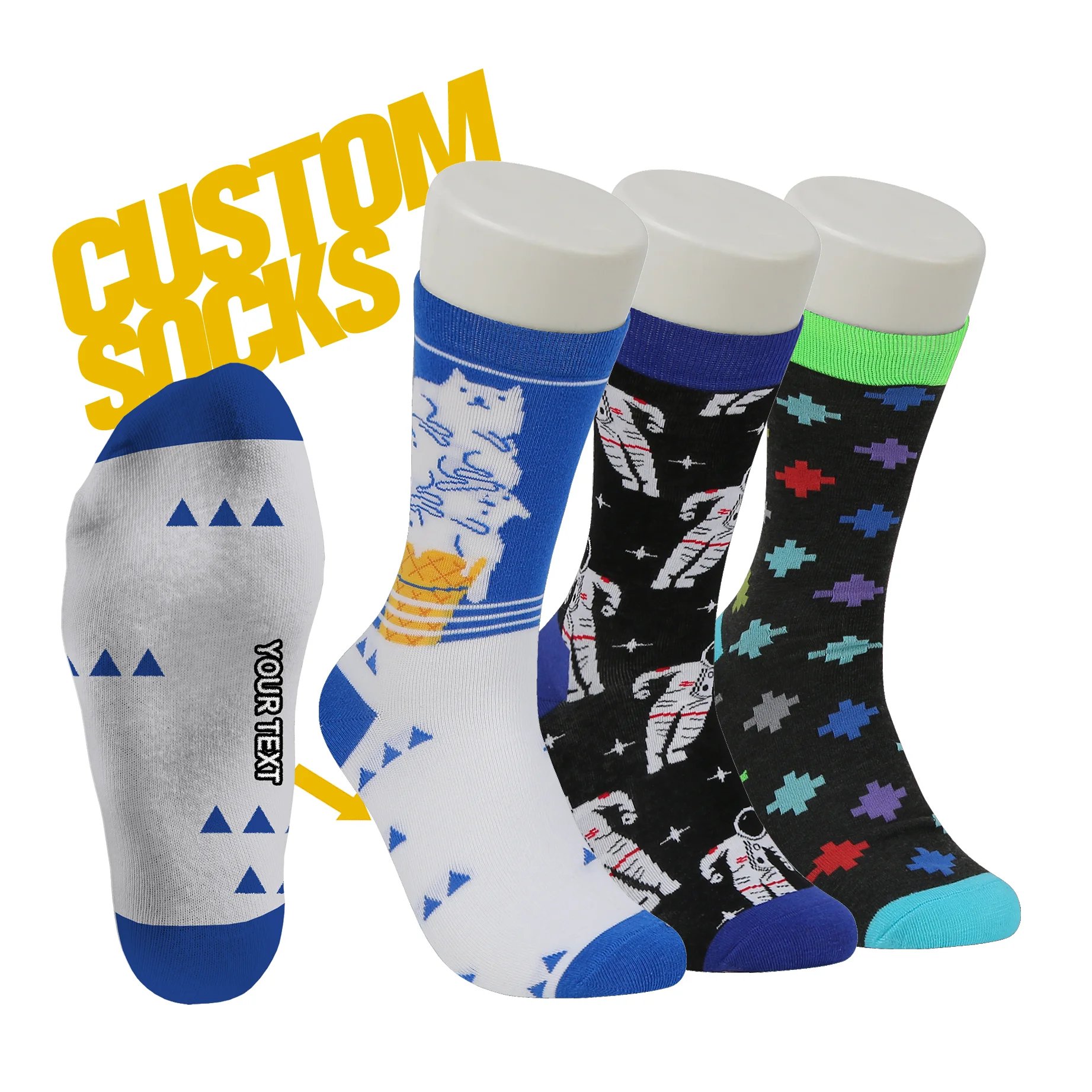 

socks with custom logo custom cotton funny socks no minimum custom fancy socks