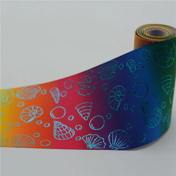 

Free Sample Decorative Custom Printed Scissors Gold Wired Ribbon Christmas Ribbon Polyester For Dress Ribbon, Over 192 colors