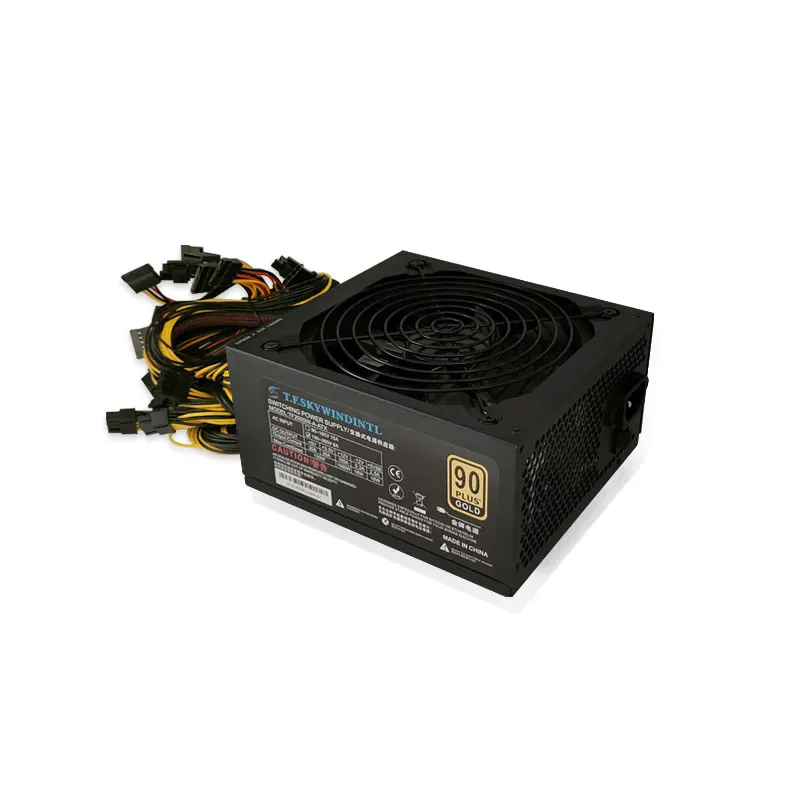 

1600w 1800w 2000w 2400w ATX power supply psu support 8gpu 6gpu 2000W ATX PSU