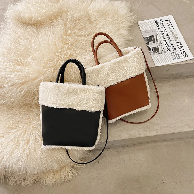 

fur bag bolsos de mujer cross body bag, Multi