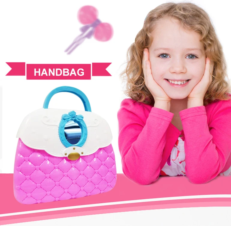 Girls Role Play Accessories Dress Up Princess Hand Bag Plastic Toy With