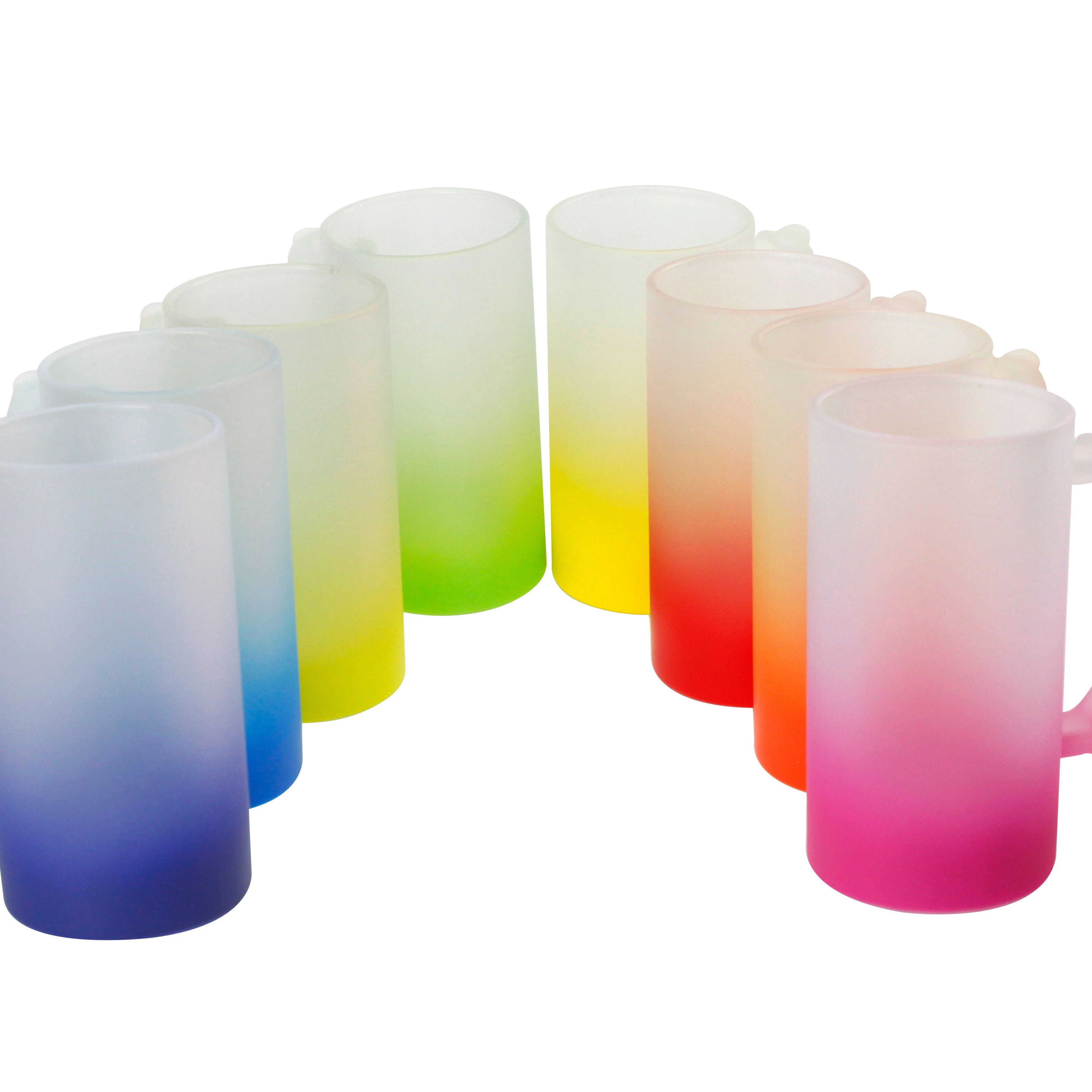 

Sublimation coating for glass heat transfer for mug metal glass mug with handle, Sanding