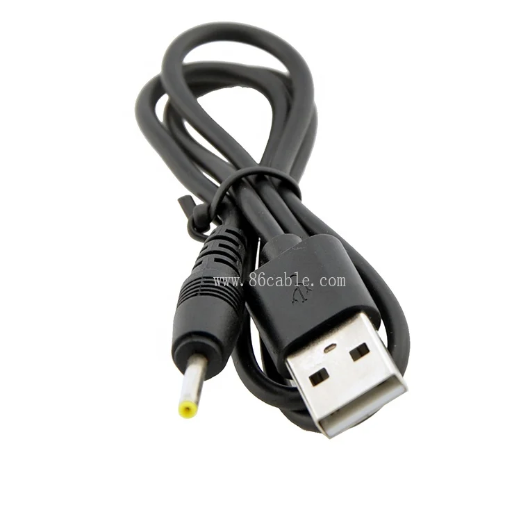 USB To DC DC Barrel Jack Power Cable Adapter Wire Connector 2.5 x 0.7mm 