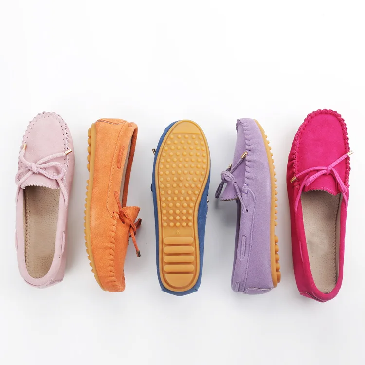 

Classic Breathable Flat Anti-skid Comfort wear Lady Casual Outside moccasins Women Shoes