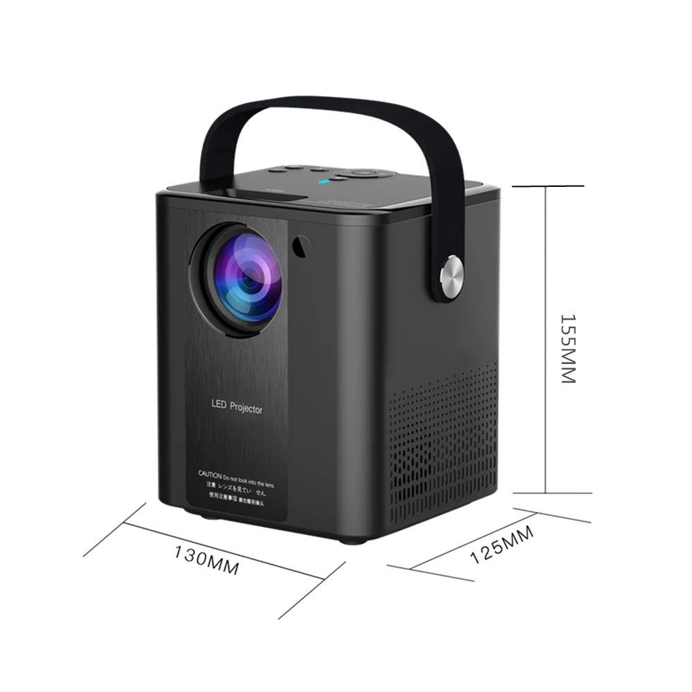 

Factory Direct Price 2020 Newest Home and Entertainment Led Light Projector Basic Version, Black,white