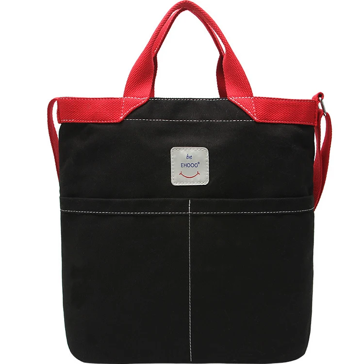 

CG110 New fashion autumn messenger bag tide brand shoulder canvas women's black round tote female bag