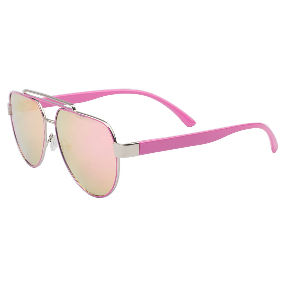 

Oversized polarized pilot plastic plain sunglass for women