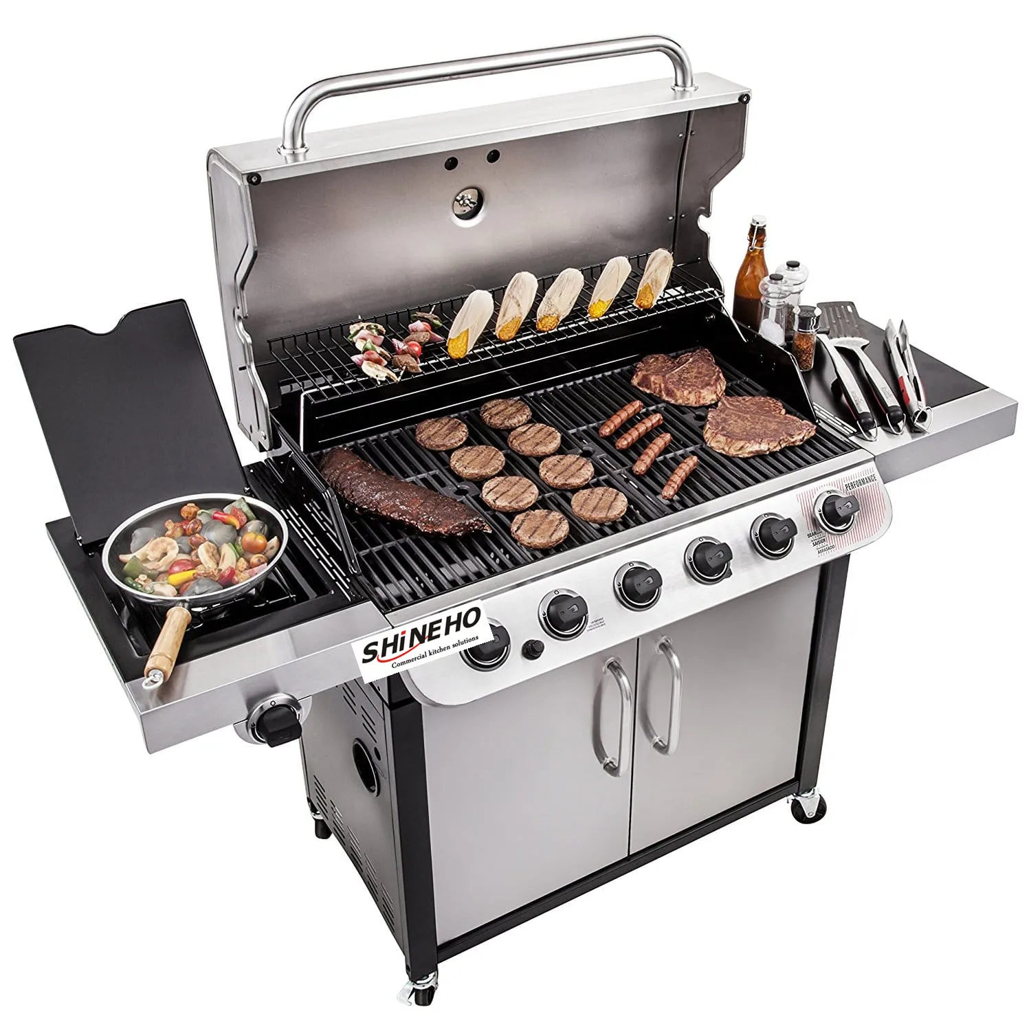 

Electric Grill Home Korean Multi-function Bakeware Dual-use non-stick smokeless bbq electric grill