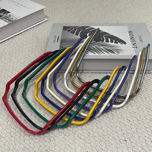 

2023 Hairstyle Fixed Trending sunglasses square headband for woman