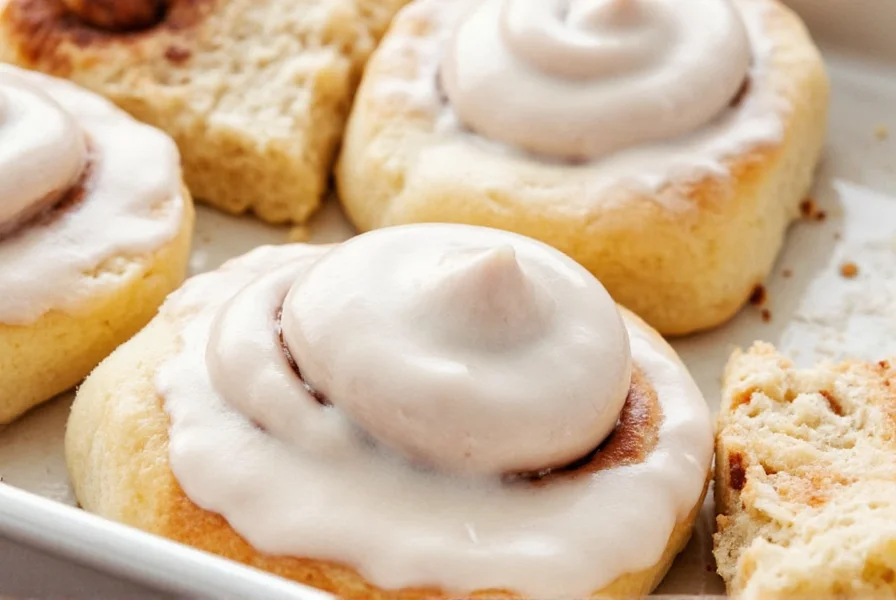 icing for cinnamon buns without cream cheese