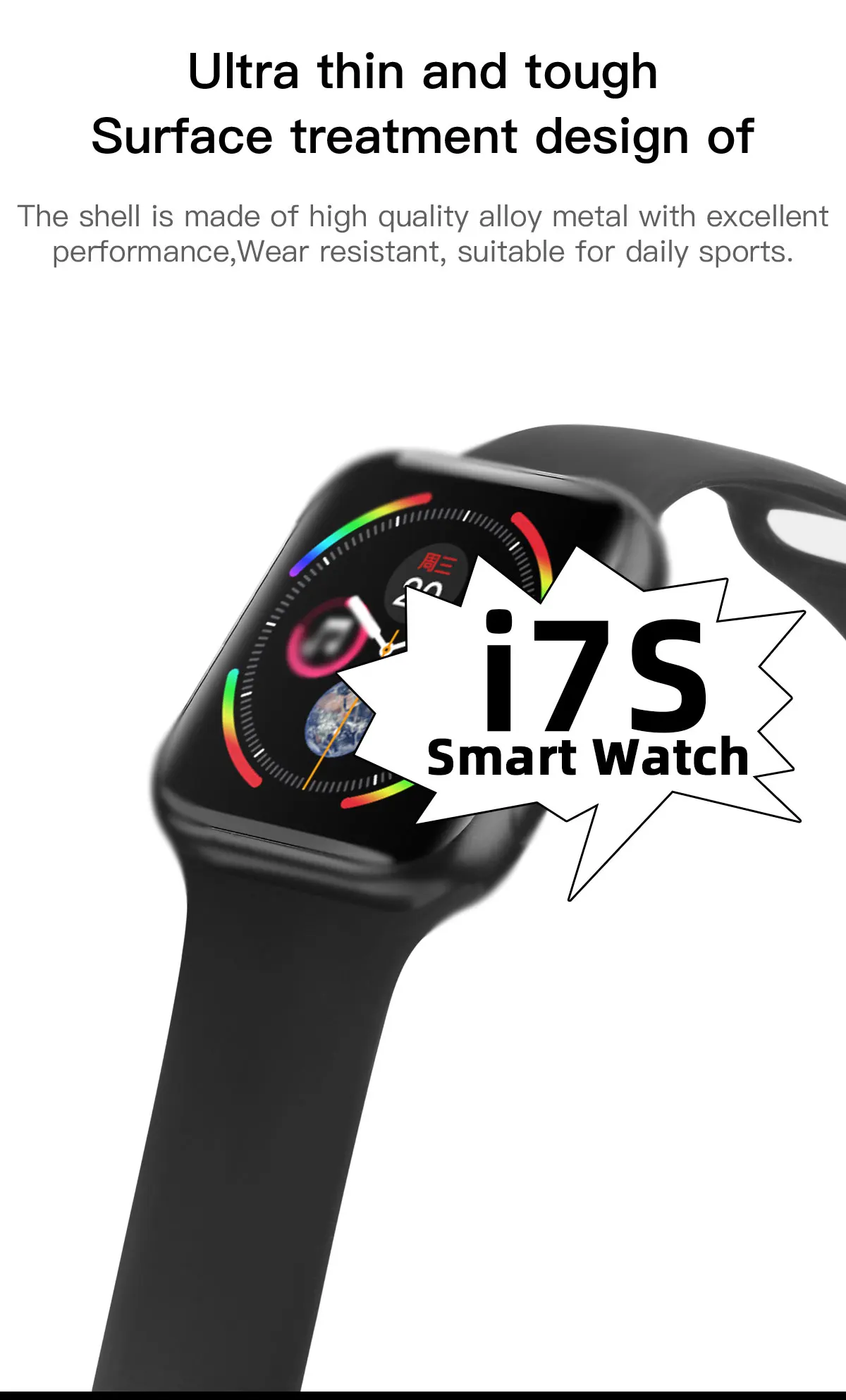 I7s Reloj Inteligente Puede Llamar A Siri Asistente De Sangre,La Presión  Del Sueño De Deporte Podómetro Reloj - Buy I7s Reloj Inteligente Product on  Alibaba.com