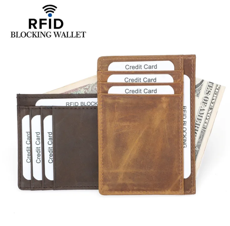 

Hot Sale Thin Card Case Mens Pocket Card Holder Purse Slim Wallet Men Mini Coin Pocket