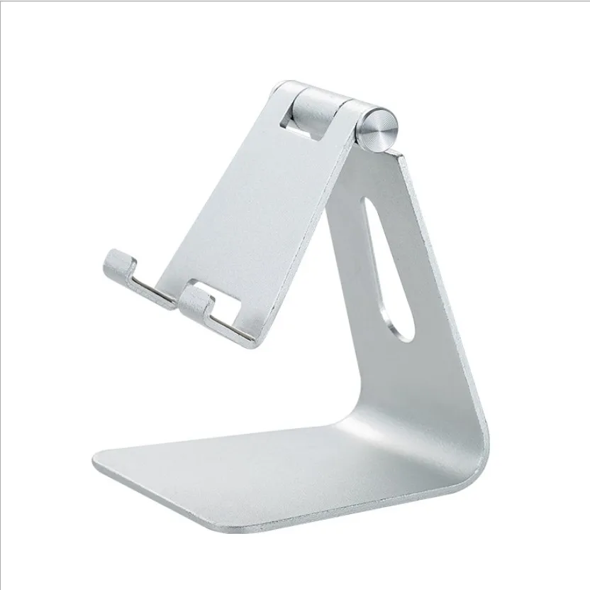 

Aluminum mobile phone holder fixed desktop desk stand lazy table phone holder For iPhone