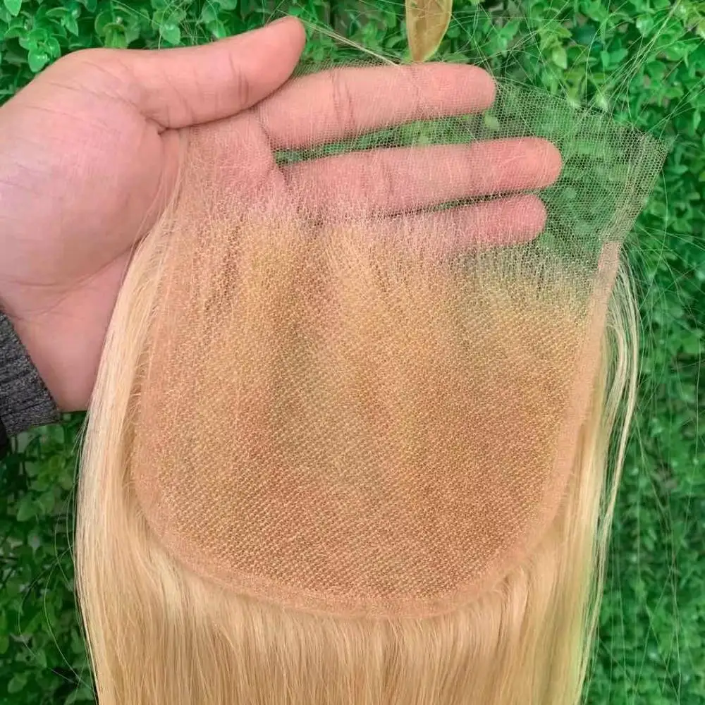 

Virgin Raw Hair 5x5 613 Blonde HD Lace Closure Cuticle Aligned Brazilian 12A Grade 5x5 HD Lace Closure 613 Blonde Hair