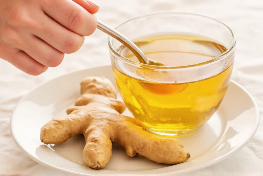 ginger tea for upset tummy