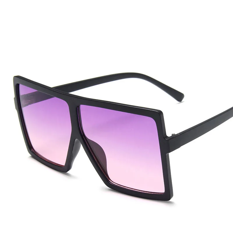 

2021 Fashion Brand Designer Sunglasses Big Square Oversized Shades Sunglasses, Multi