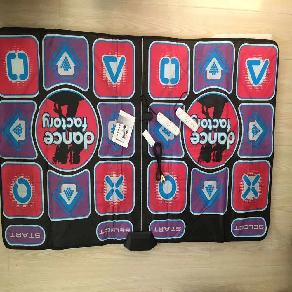 
Double Human New dance pad Wireless Non Slip Dancing Step Dance Game Mat Pad Computer TV dual use 