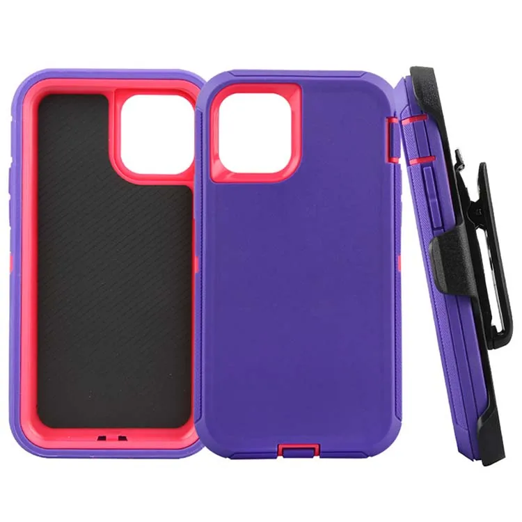 Protector Strong Mobile Phone Case For Apple iPhone 11 11 Pro Max Defender Kickstand Case With Belt Clip Holder