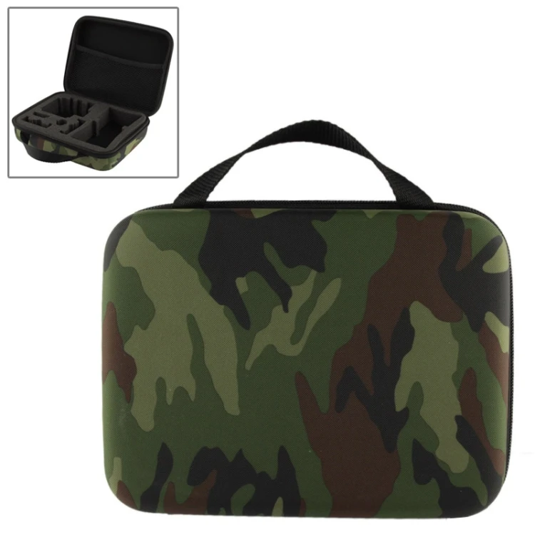 

High Quality Camouflage Pattern EVA Shockproof Waterproof Carrying and Travel Case for GoPro HERO 4 / 3+ / 3 / 2 / 1