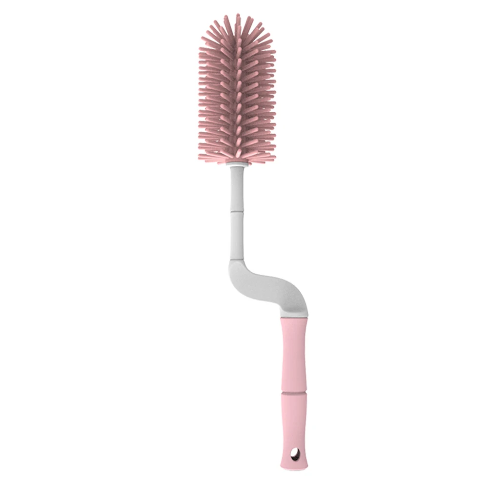 

Baby Feeder Bottle Cleaning Brush Soft Silicone Milk Bottle Brushing OEM Cheaper Price