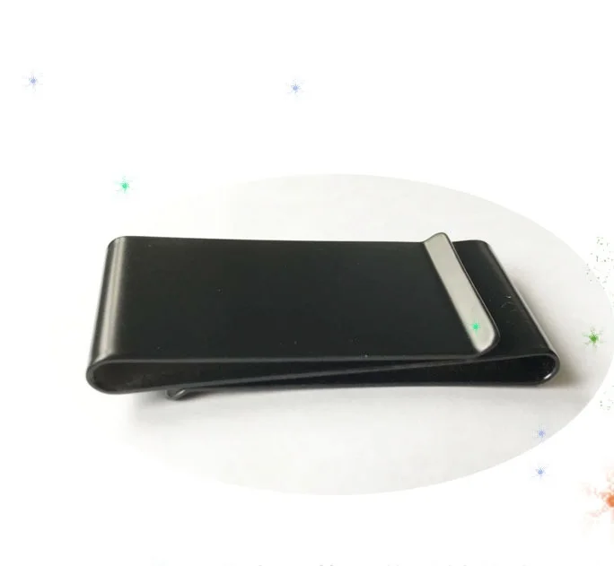 

Stainless Steel Fashion Simple Silver Dollar Cash Clamp Holder Wallet