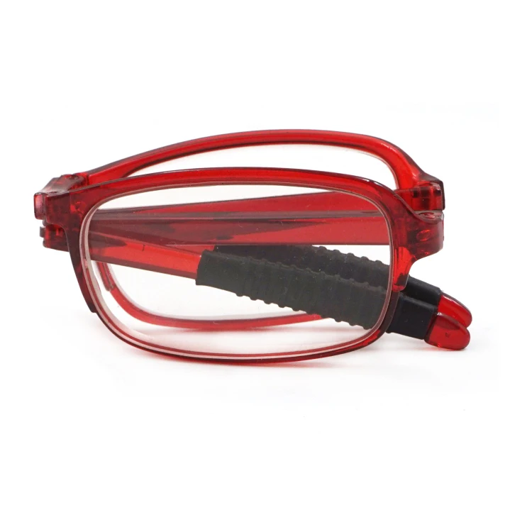 

Plastic adjustable progressive men folding eyewear gift women foldable reading glasses with case