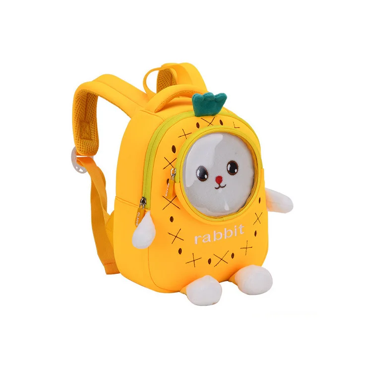 

New Style School Backpack Kids Cute Mini School Bag Book Bags for Girls Boys, Yellow, pink, red, blue