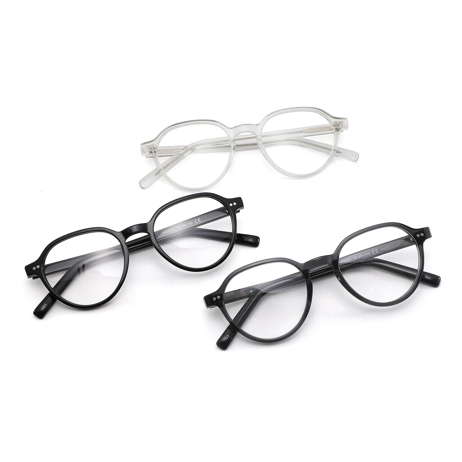 

2022 eyeglasses acetate frame lenses acetate frame reading glasses woman man, Custom colors