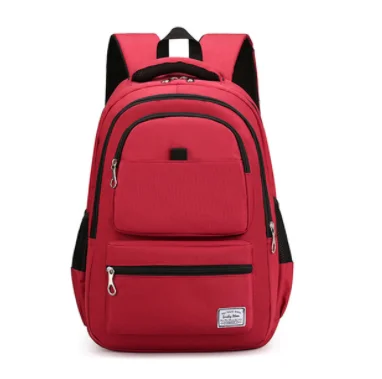 

2022 hot Wholesale cheap backpack school bag polyester school bags for teenagers waterproof packbag, 5 colors or customized