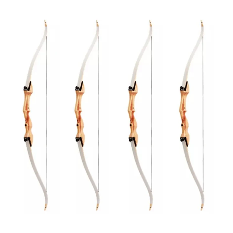 

F154 Hunting Fishing Competition Recurve Bow for Shooting Wooden Riser Laminated Limbs