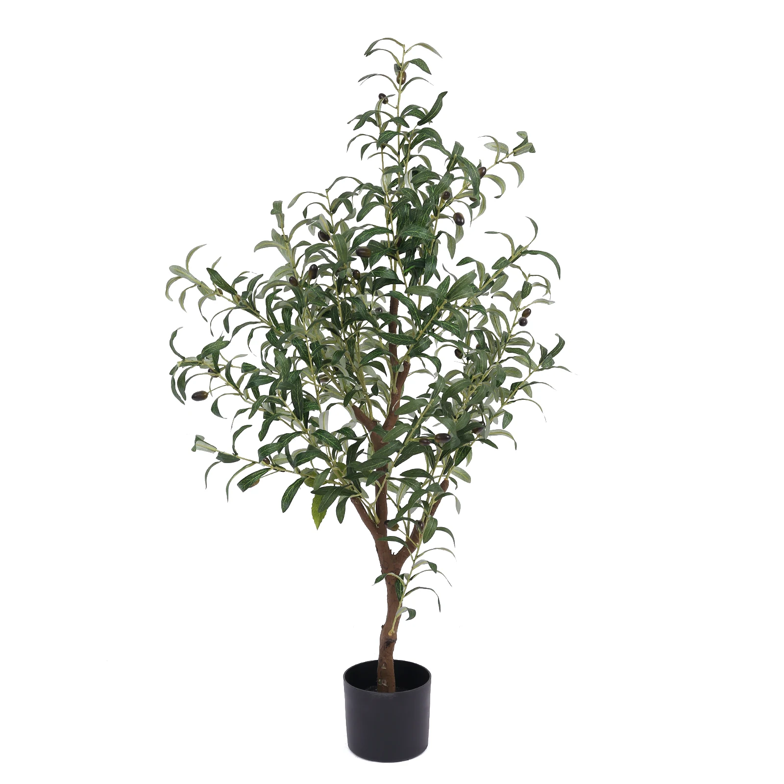 

Wholesale Faux Plastic Greenery Plant 150cm Artificial Olive Tree for Indoor Outdoor Decor, Shown