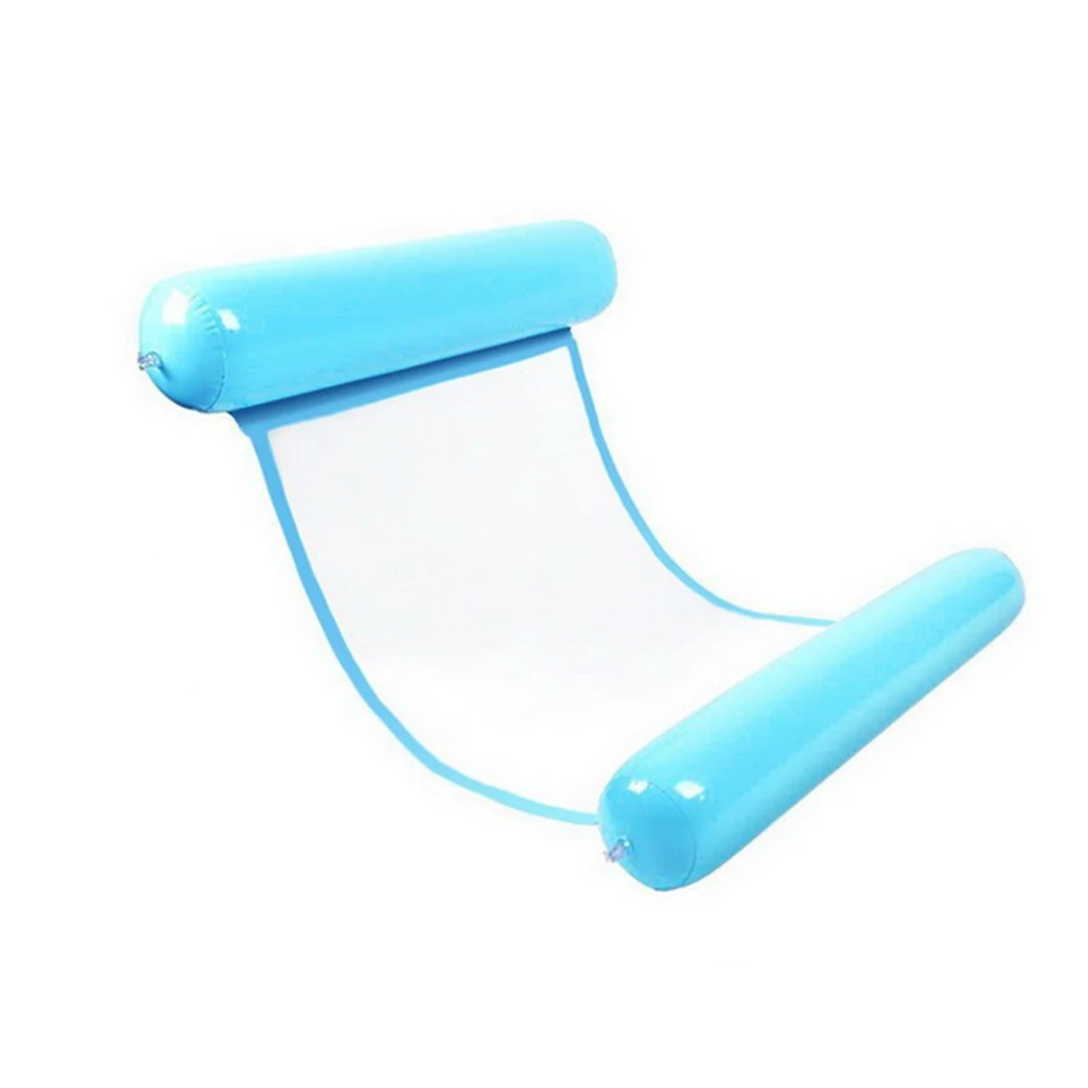 

Newbility pvc inflatable floating row hanging net floating bed air cylinder water recliner, 5colours