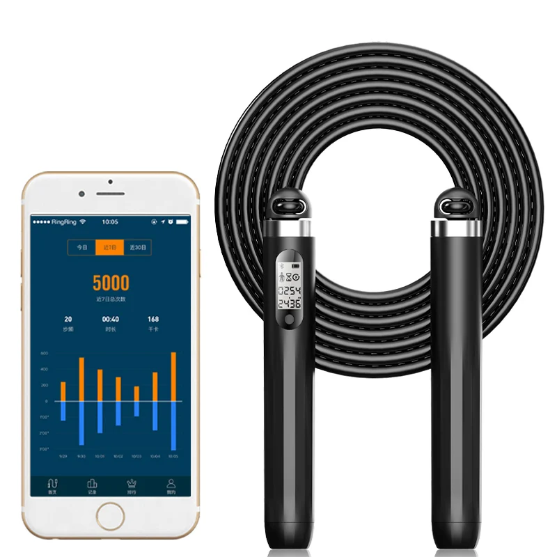 

J-Style High quality Custom Logo Smart Digital Skipping Smart Rope