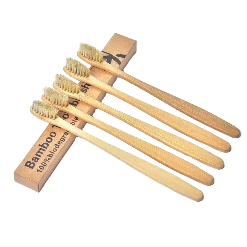 

For Travel Bamboo Toothbrush with Case Tube, Customized color