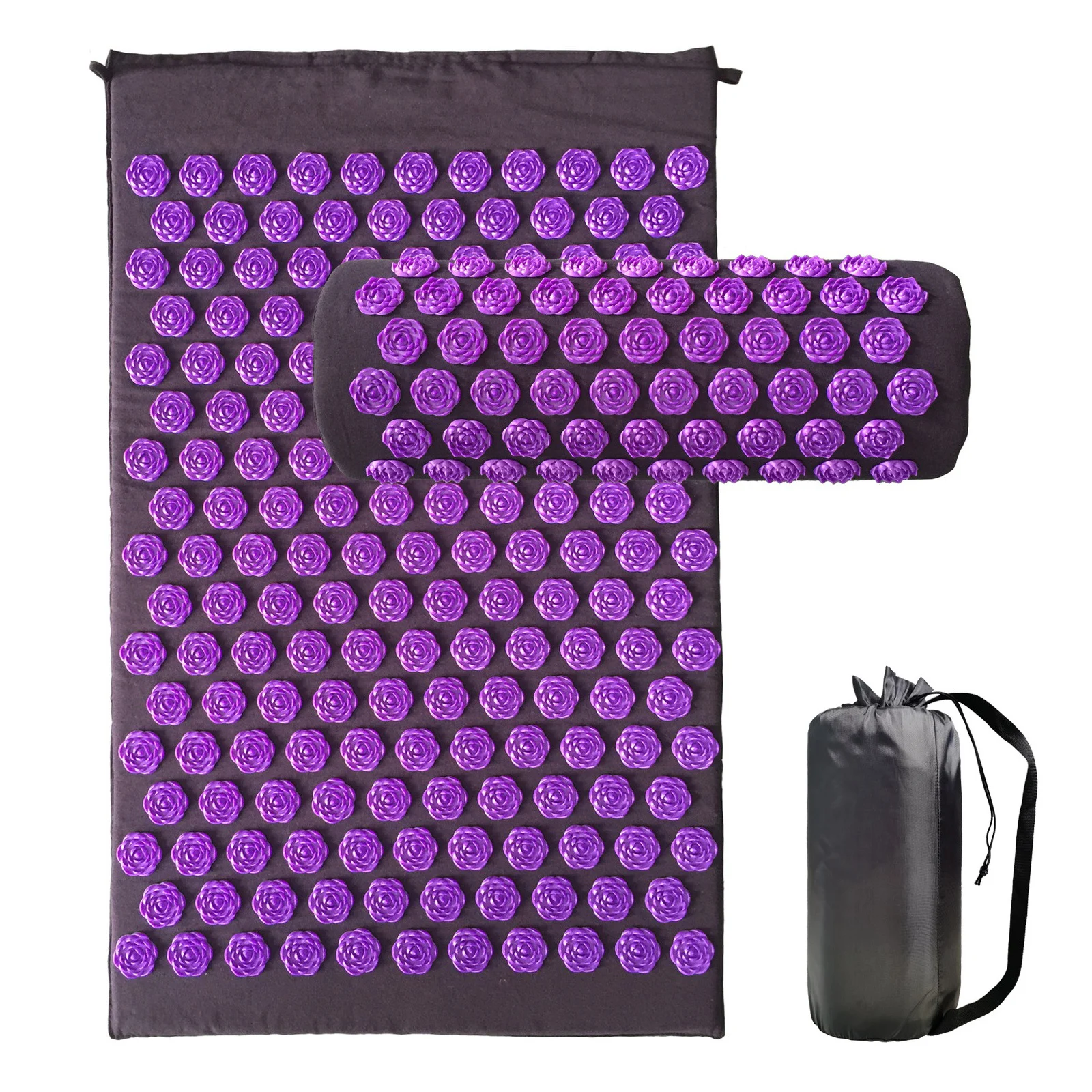 

Sport Pillow Cushion Accupresure Neck Foot Back Yoga Acupressure Massage Mat