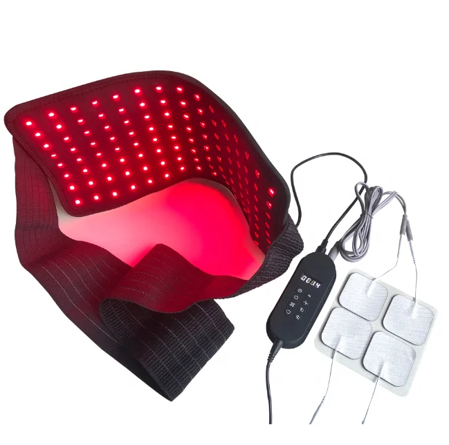 

Hot Sale flexible 660nm 850nm Home Use red light therapy wrap/mat for waist pain relief