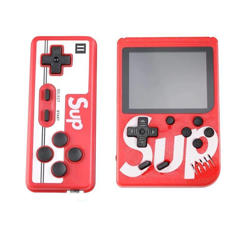 

Wholesale Portable Video Handheld Game Console 400 in 1 Retro Classic portable TV game console, Red, white, black, blue