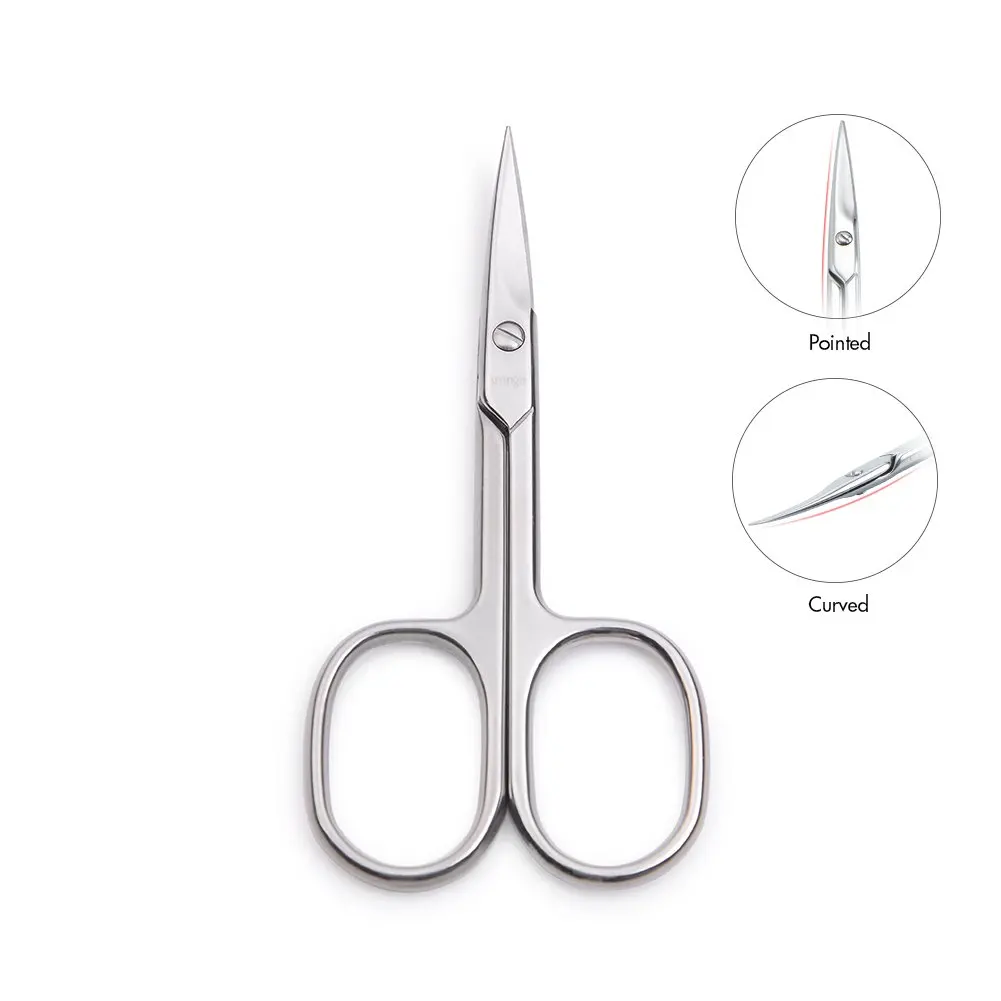 how to use curved nail scissors