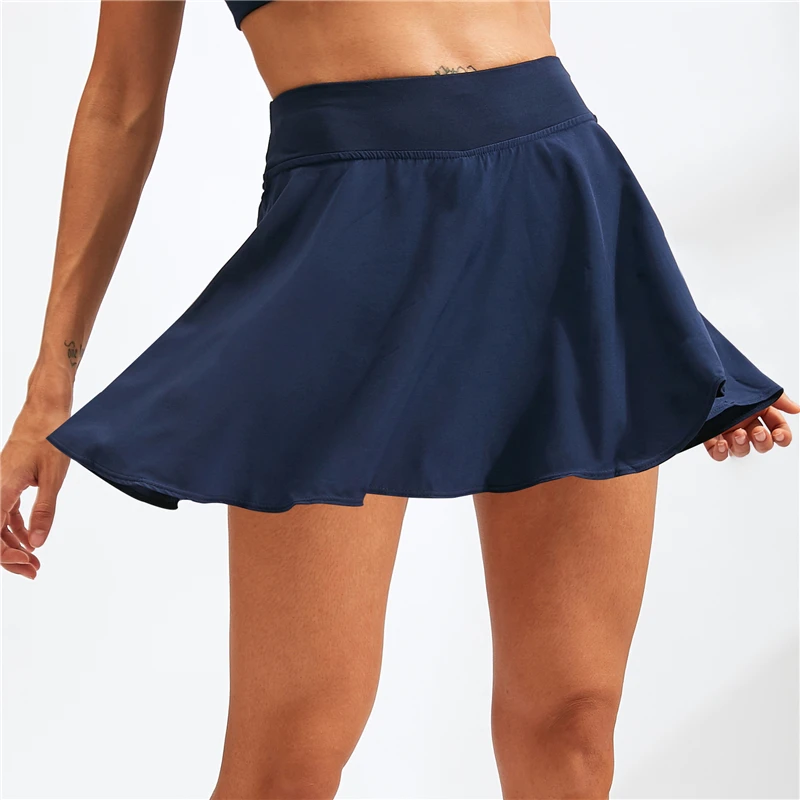 

Elegant Women Active Skort lightweight Quick Dry Skirt Breathable Tennis Golf Workout Skort Skirt