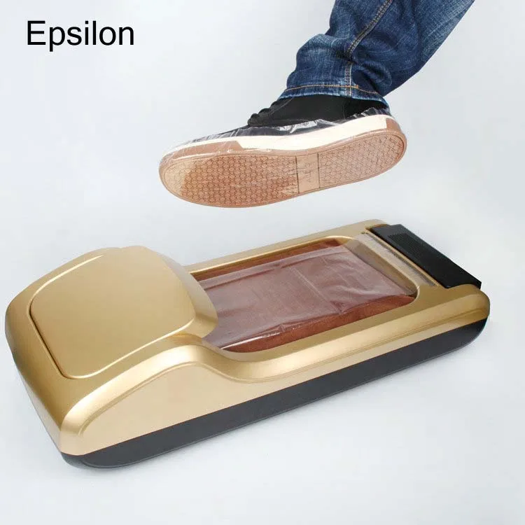 

Epsilon best automatic sticky film sanitary nonslip sanitary boot bootie shoes cover dispenser machine refillable