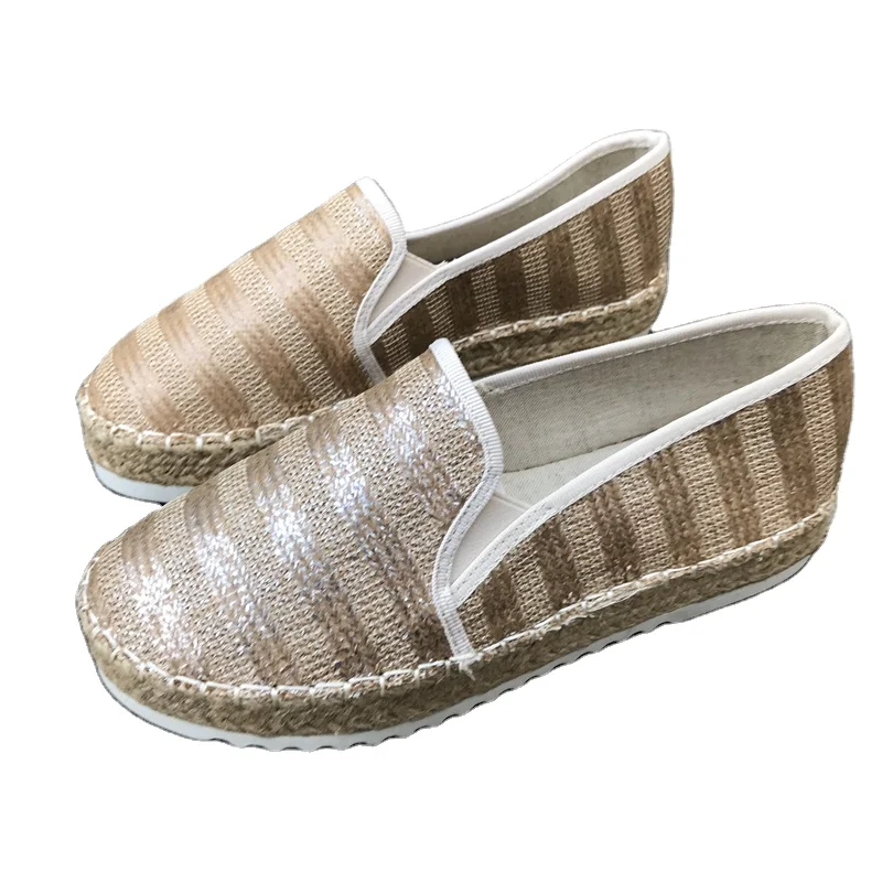 

women flat casual espadrilles shoes, As picture