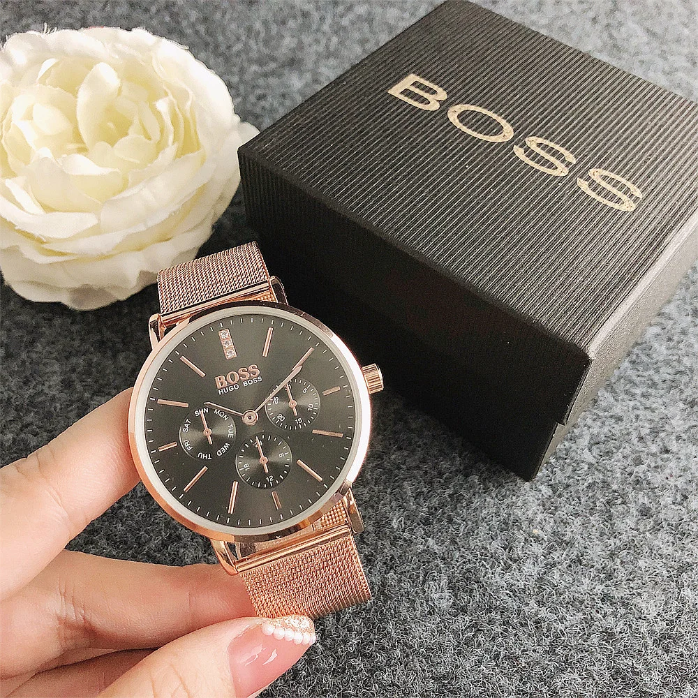 

bayan kol saati mens retro rose gold quartz watch hand watches high class wristwatch brand watches available for free shipping, Customized colors