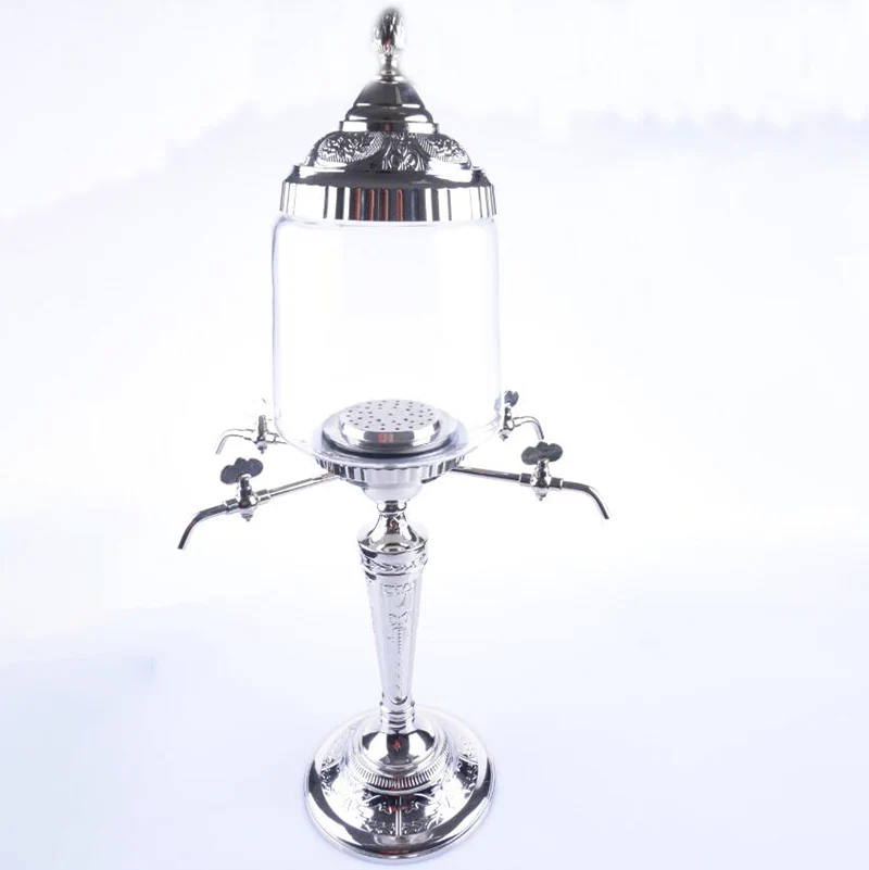 

2L Autherntic absinthe fountain with 4 spouts, Transparent clear