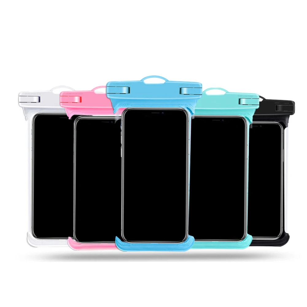 

Mobile phone universal IPX8 30m Waterproof Case Clear Diving 6.5" Inch Phone Pouch Bag Swim surfing Protective Cover