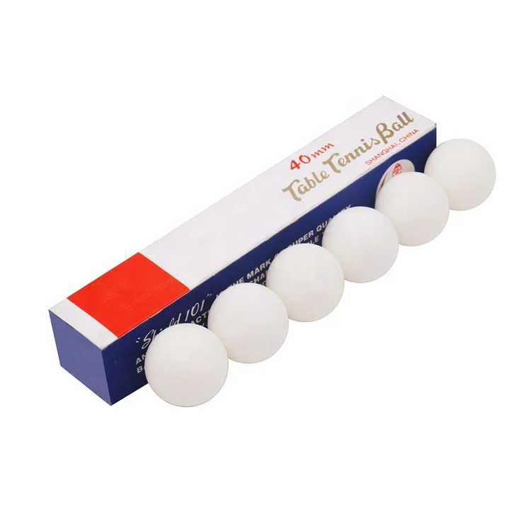 

Factory Wholesale Custom Cheap Price  white Ping pong ABS Table Tennis Ball, Customized