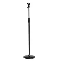 

wholesaler professional adjustable studio microphone stand with round base for stage