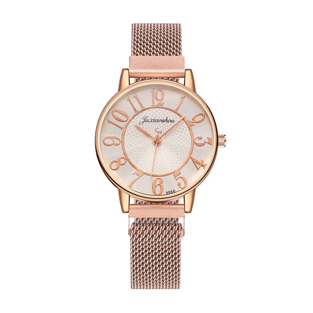 

Timepieces brand your own flower glass quartz watch wholesale Milan ladies wrist watches