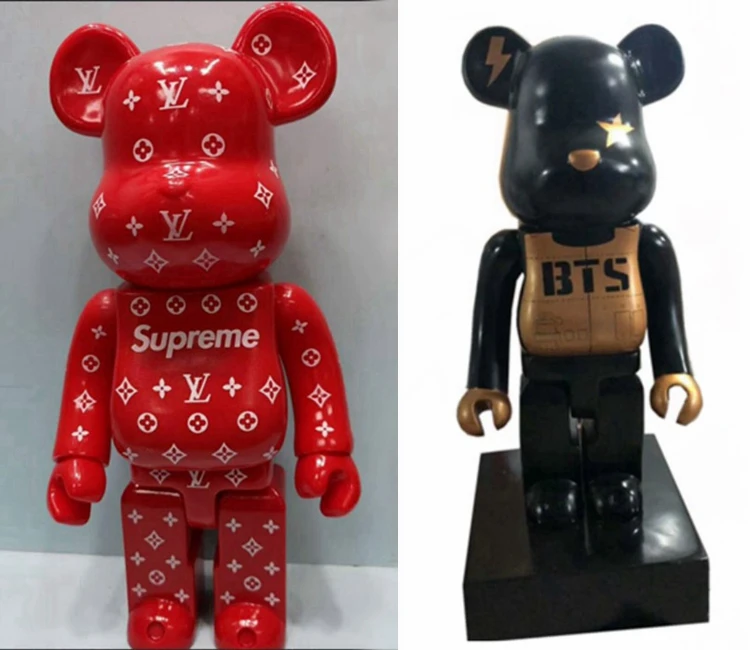 Sculpture Supreme Bear, 2022 Mixed media on resin bear …