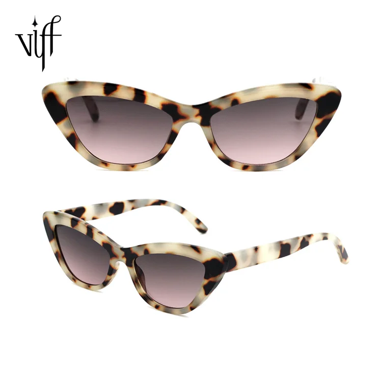 

2021 VIFF HP20587 Shades Hot Amazon Seller Sun Glasses River Fashion Tortoiseshell Sunglasses Cat Eye